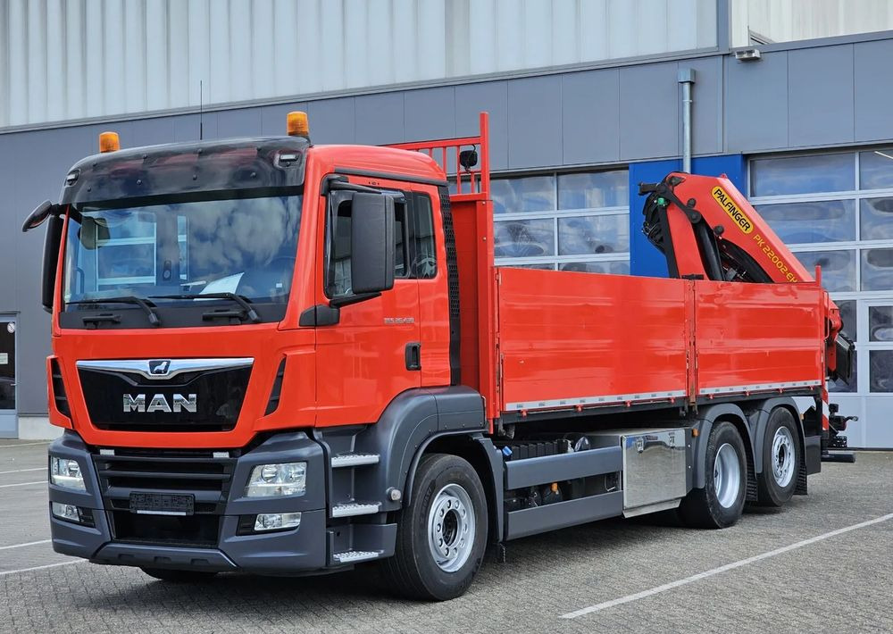 MAN MAN TGS 26.430 | Skrzynia + HDS Palfinger PK 22002 |6-krotne hydrauliczne przedłużenia | PILOT | Pneumatyka | - Platforminis/ Bortinis sunkvežimis, Sunkvežimis su kranu: foto 1 MAN MAN TGS 26.430 | Skrzynia + HDS Palfinger PK 22002 |6-krotne hydrauliczne przedłużenia | PILOT | Pneumatyka | - Platforminis/ Bortinis sunkvežimis, Sunkvežimis su kranu: foto 1