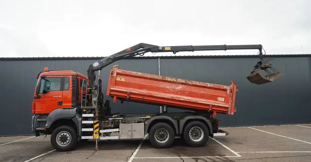 MAN TGS 28.400 / 6x6 / WYWROTKA 2-STRONNA Z HDS HMF 1643 Z2/ EURO 5 - Savivartis sunkvežimis: foto 3 MAN TGS 28.400 / 6x6 / WYWROTKA 2-STRONNA Z HDS HMF 1643 Z2/ EURO 5 - Savivartis sunkvežimis: foto 3