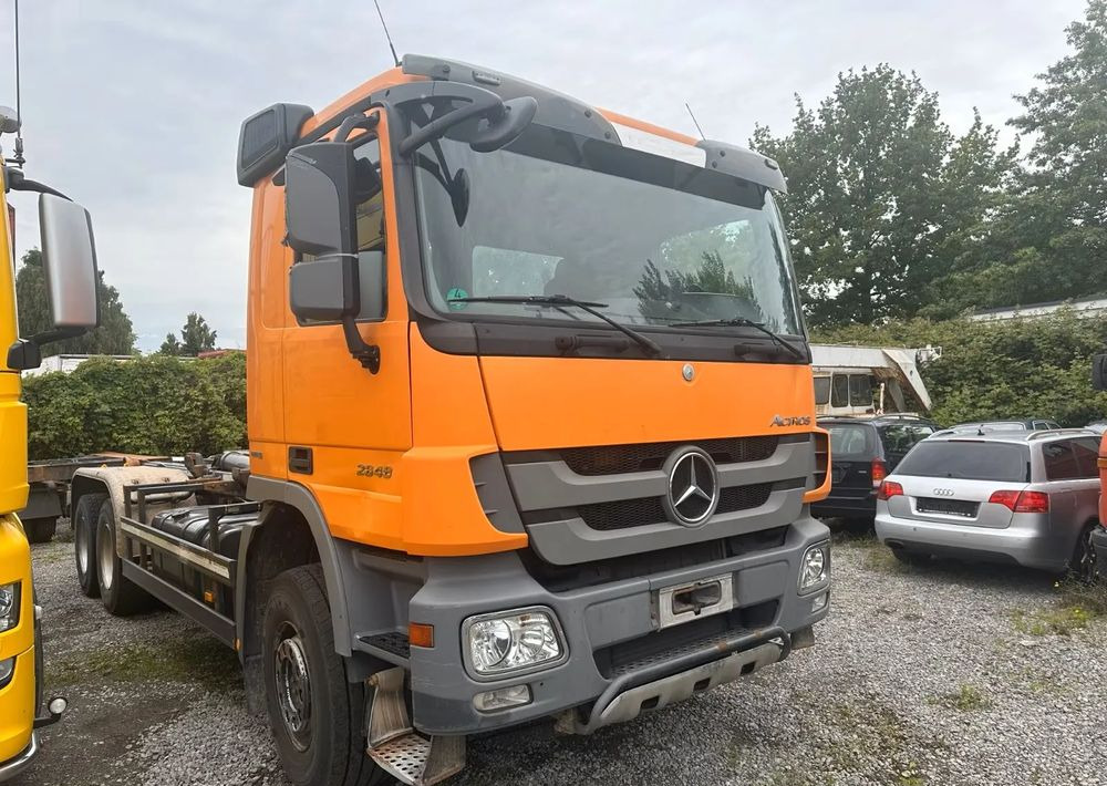 Hook-lift sunkvežimis Mercedes-Benz 2648 / 6x4 / Meiller  HAKOWIEC / Retarder / Klimatyzacja / Euro 5: foto 1