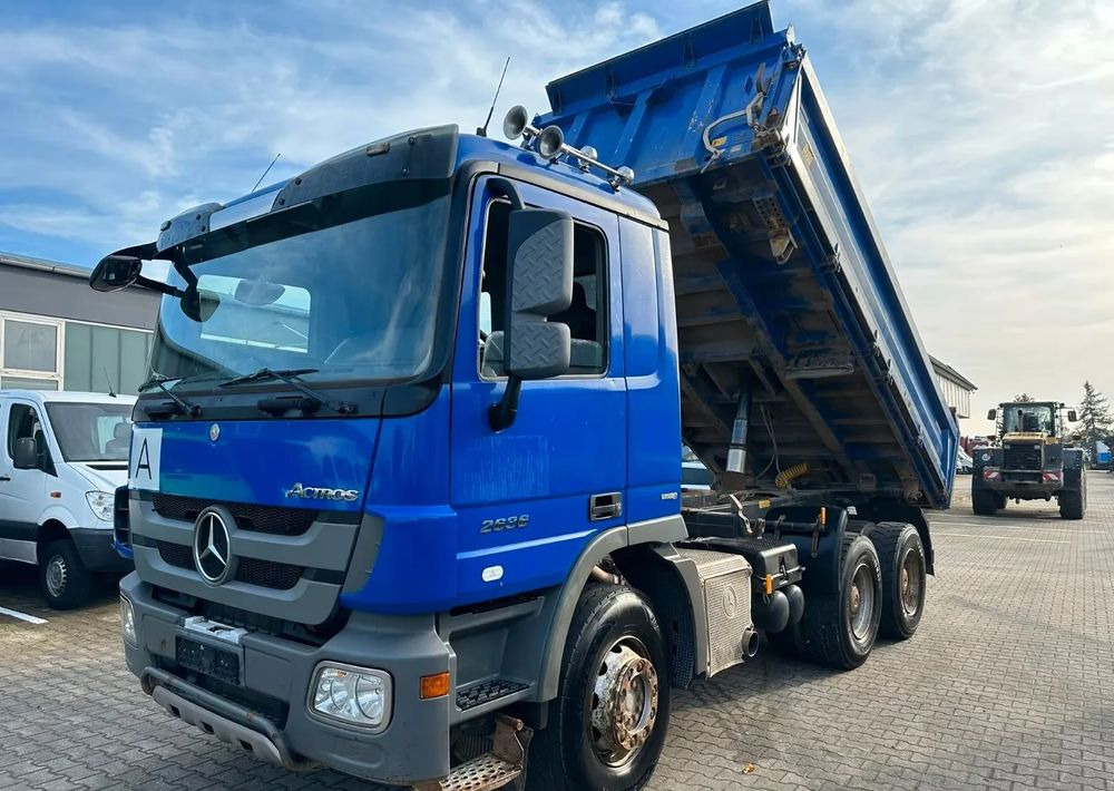 Mercedes-Benz Actros 2636 I Wywrotka trójstronna Meiller I Bordmatik I 6x4 I Euro 5 I Retarder I - Savivartis sunkvežimis: foto 3 Mercedes-Benz Actros 2636 I Wywrotka trójstronna Meiller I Bordmatik I 6x4 I Euro 5 I Retarder I - Savivartis sunkvežimis: foto 3