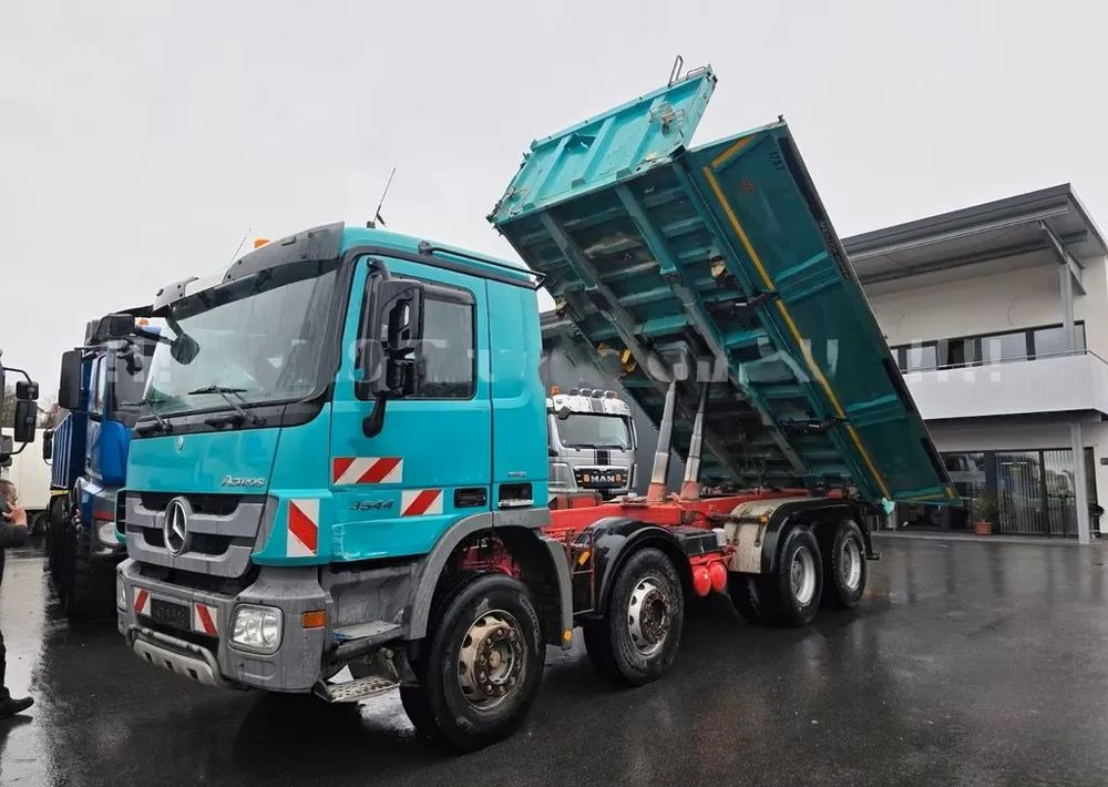 Mercedes-Benz Actros 3544 / 4144 •EPS •Wywrotka trójstronna • 8x4 • Meiller BORDMATIK • Euro5 • - Savivartis sunkvežimis: foto 1 Mercedes-Benz Actros 3544 / 4144 •EPS •Wywrotka trójstronna • 8x4 • Meiller BORDMATIK • Euro5 • - Savivartis sunkvežimis: foto 1