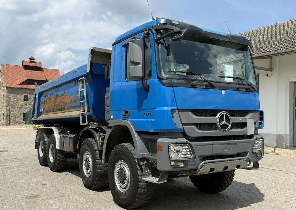 Mercedes-Benz Actros 4141AK 8x8 MP3 • Wywrotka Meiller • Euro 5 - Savivartis sunkvežimis: foto 2 Mercedes-Benz Actros 4141AK 8x8 MP3 • Wywrotka Meiller • Euro 5 - Savivartis sunkvežimis: foto 2