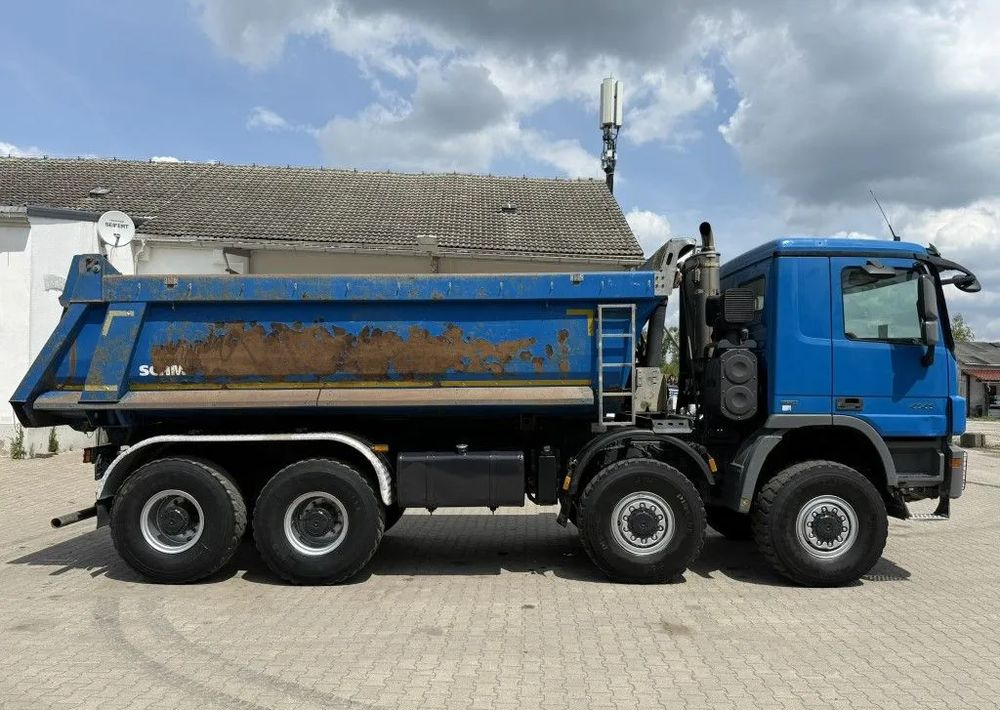Mercedes-Benz Actros 4141AK 8x8 MP3 • Wywrotka Meiller • Euro 5 - Savivartis sunkvežimis: foto 5 Mercedes-Benz Actros 4141AK 8x8 MP3 • Wywrotka Meiller • Euro 5 - Savivartis sunkvežimis: foto 5
