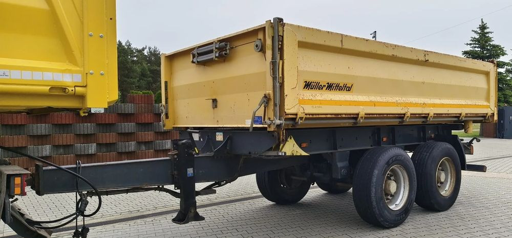 Miller Tandem R180 | Wywrotka 3-stronna | Pneumatyczne zawieszenie | Bordmatik | 2013 | Oś podnoszona - Savivartis priekaba: foto 2 Miller Tandem R180 | Wywrotka 3-stronna | Pneumatyczne zawieszenie | Bordmatik | 2013 | Oś podnoszona - Savivartis priekaba: foto 2