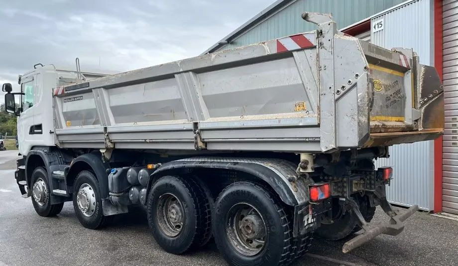 Savivartis sunkvežimis Scania G 450 8x4 | Meiller Bordmatik Wywrotka trójstronna  | Retarder | 298.000 km!!!! | Euro 6 |1 właściciel: foto 7