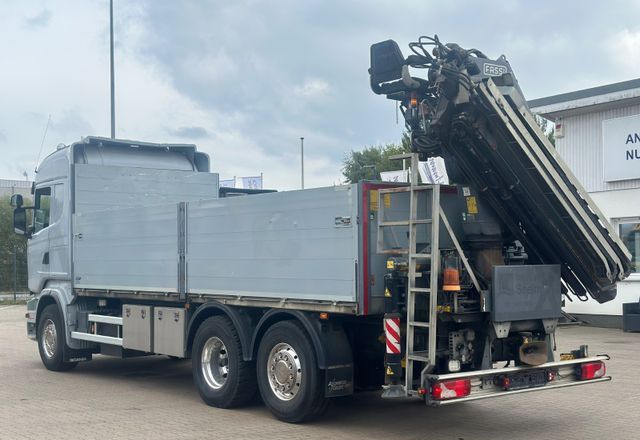 Scania R500 V8 6x2 |platforma budowlana z HDS FASSI F235 sterowanie radiowe | Euro5| Oś tylna: podnoszona i skrętna - Platforminis/ Bortinis sunkvežimis, Sunkvežimis su kranu: foto 5 Scania R500 V8 6x2 |platforma budowlana z HDS FASSI F235 sterowanie radiowe | Euro5| Oś tylna: podnoszona i skrętna - Platforminis/ Bortinis sunkvežimis, Sunkvežimis su kranu: foto 5
