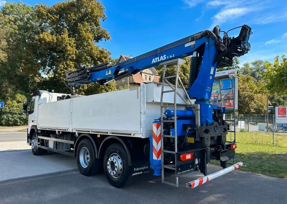 Volvo FM420 6x2 | HDS Atlas AK 186-3 z przestrzenią ładunkową | Euro6 |238 000 km - Platforminis/ Bortinis sunkvežimis, Sunkvežimis su kranu: foto 2 Volvo FM420 6x2 | HDS Atlas AK 186-3 z przestrzenią ładunkową | Euro6 |238 000 km - Platforminis/ Bortinis sunkvežimis, Sunkvežimis su kranu: foto 2