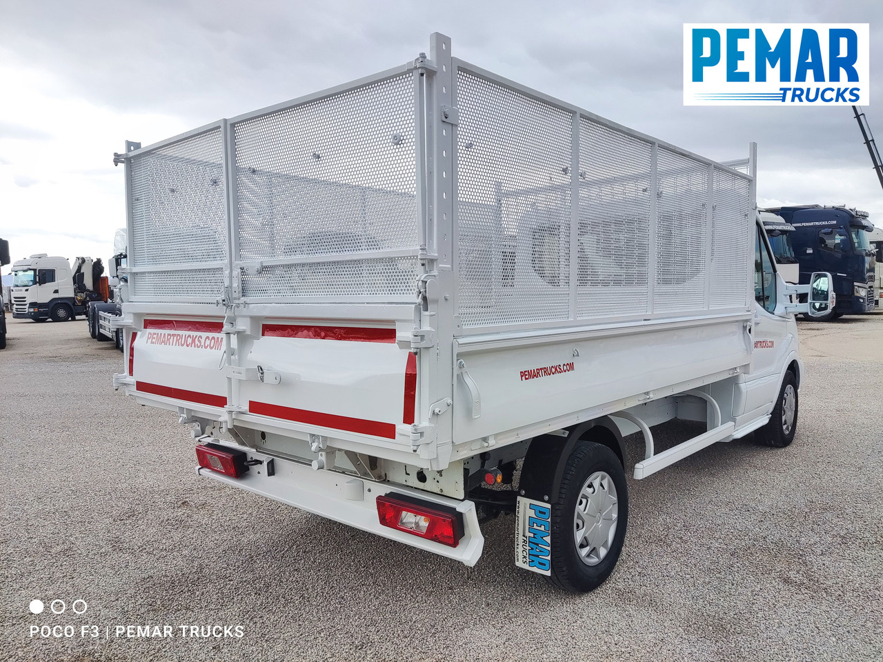 Mažas savivartis FORD TRANSIT 130 PK BASCULANTE: foto 14