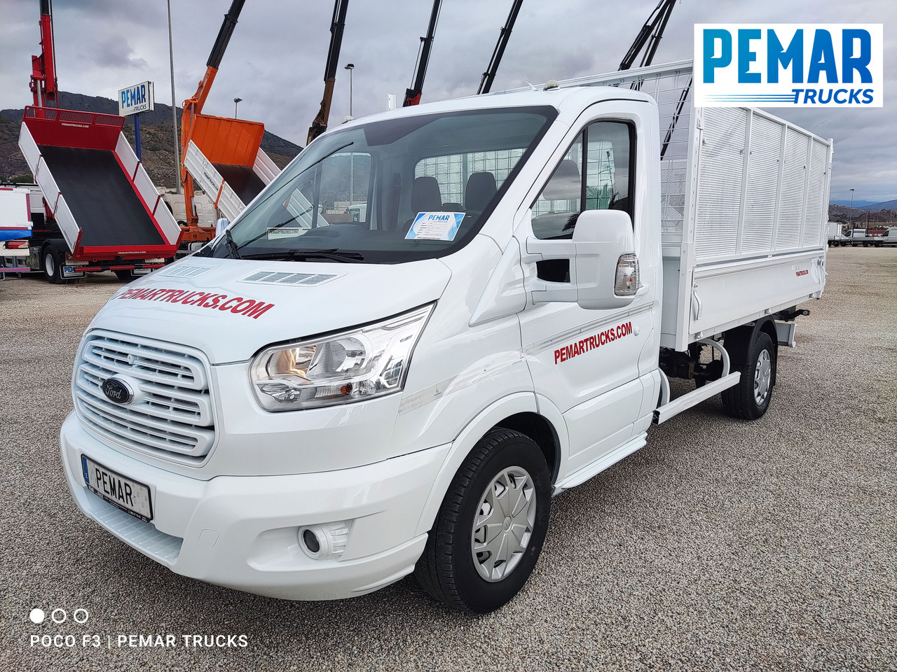 Mažas savivartis FORD TRANSIT 130 PK BASCULANTE: foto 10