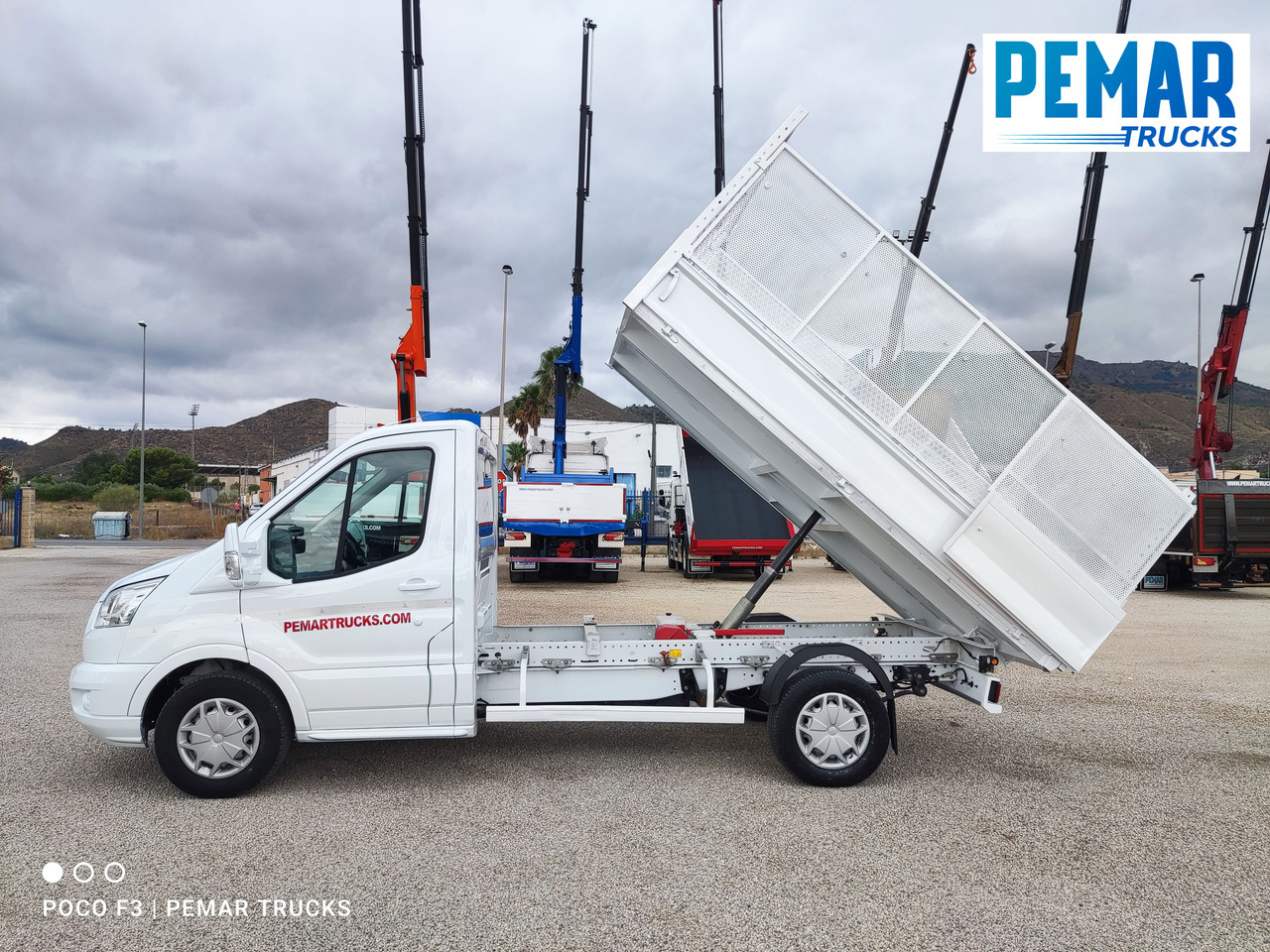 Mažas savivartis FORD TRANSIT 130 PK BASCULANTE: foto 8