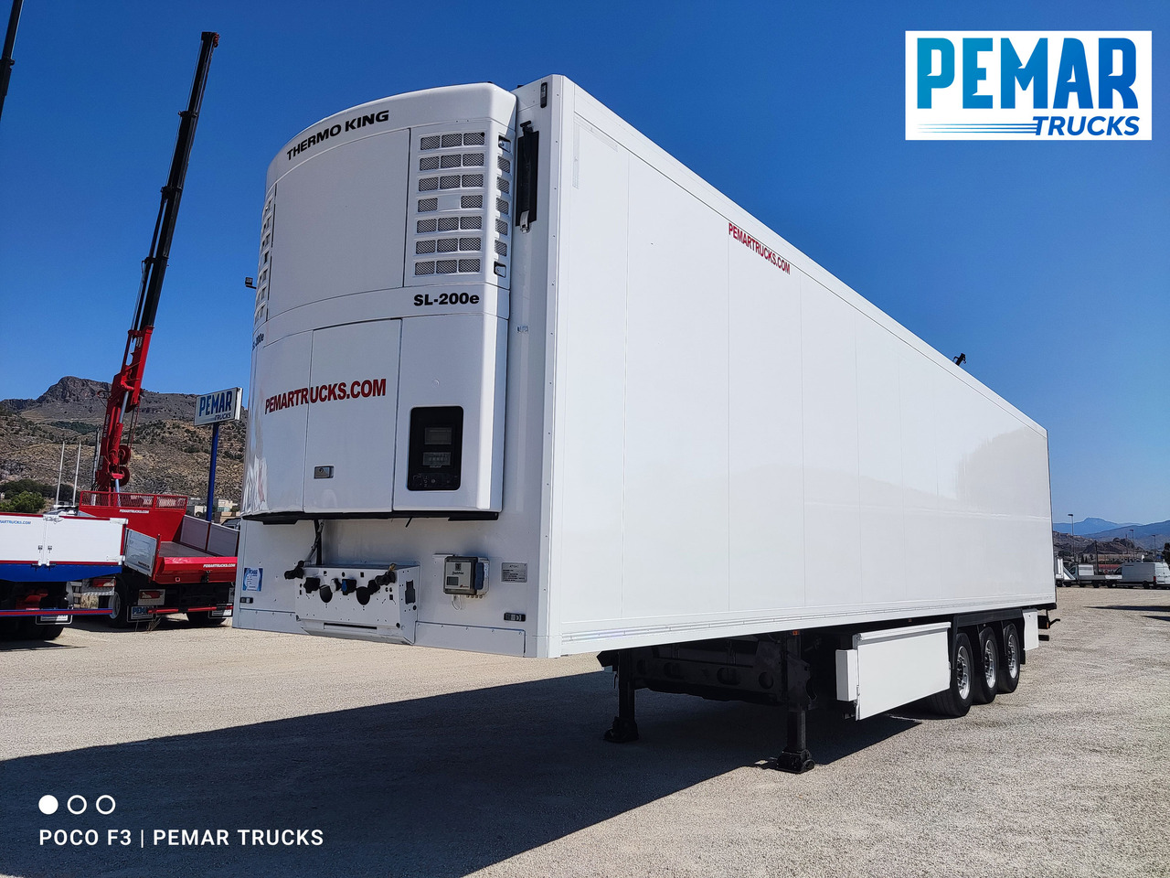 KRONE TKS FRIGORIFICO - Puspriekabė: foto 1 KRONE TKS FRIGORIFICO - Puspriekabė: foto 1