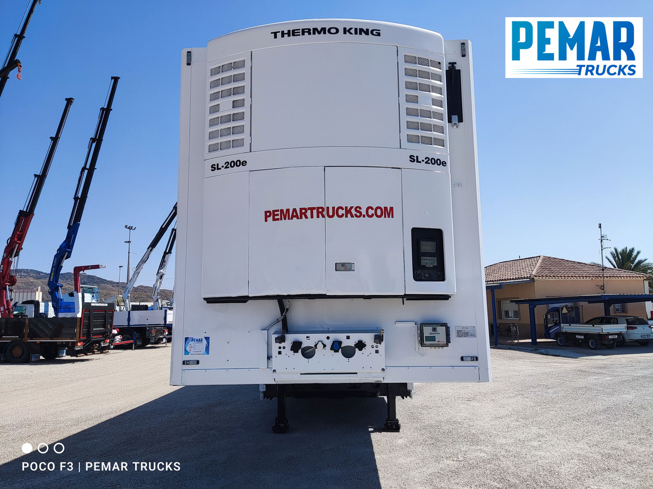 KRONE TKS FRIGORIFICO - Puspriekabė: foto 2 KRONE TKS FRIGORIFICO - Puspriekabė: foto 2