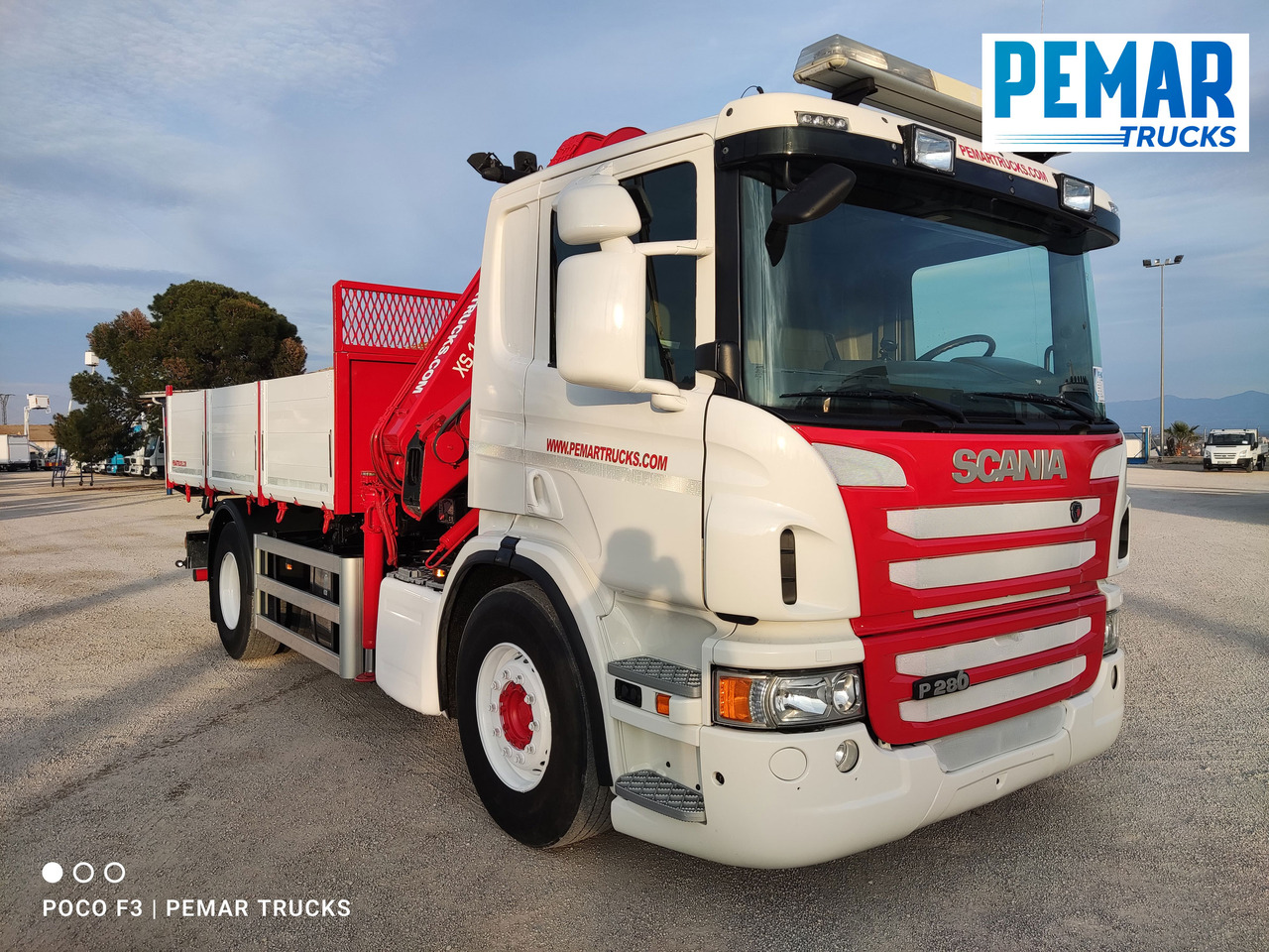 SCANIA P 280 GRUA BASCULANTE 18T EURO 6 - Sunkvežimis su kranu: foto 3 SCANIA P 280 GRUA BASCULANTE 18T EURO 6 - Sunkvežimis su kranu: foto 3