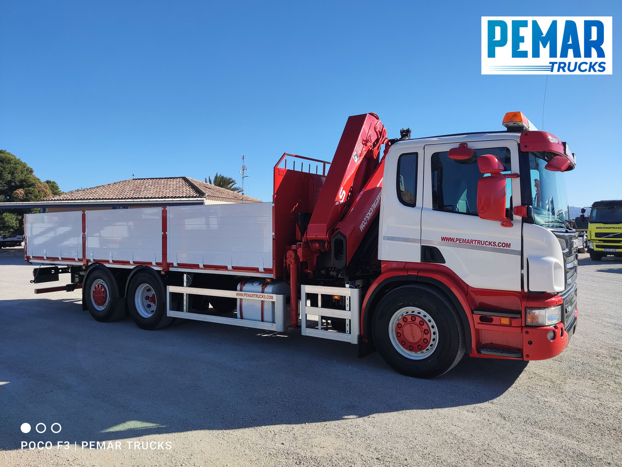SCANIA P 400 6X2 GRUA CAJA FIJA - Sunkvežimis su kranu: foto 5 SCANIA P 400 6X2 GRUA CAJA FIJA - Sunkvežimis su kranu: foto 5