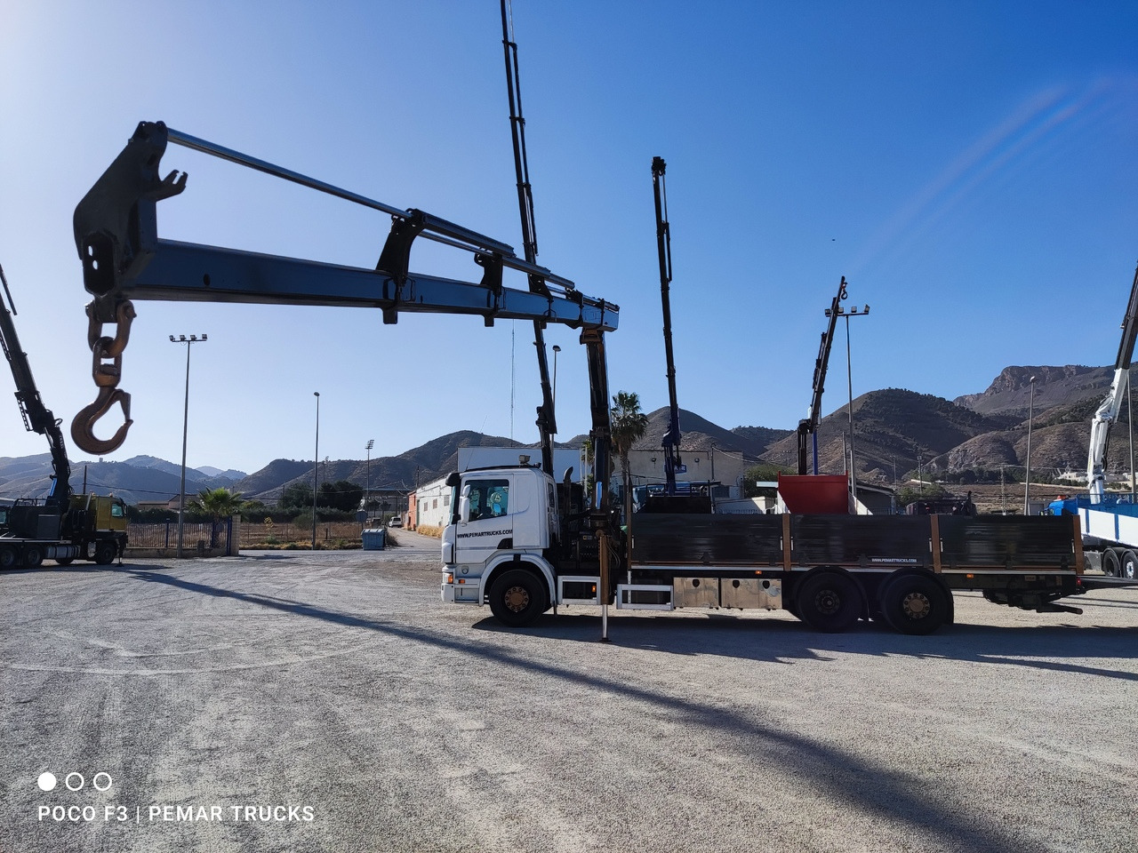 Konteineris-vežimus/ Sukeisti kūną sunkvežimis, Sunkvežimis su kranu SCANIA P 420 6X2 GRUA CAJA FIJA: foto 12 Konteineris-vežimus/ Sukeisti kūną sunkvežimis, Sunkvežimis su kranu SCANIA P 420 6X2 GRUA CAJA FIJA: foto 12