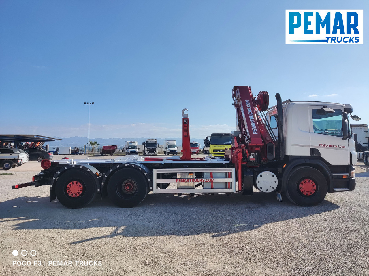 SCANIA P 420 GRUA GANCHO MULTILIFT 6X2 - Sunkvežimis su kranu: foto 5 SCANIA P 420 GRUA GANCHO MULTILIFT 6X2 - Sunkvežimis su kranu: foto 5