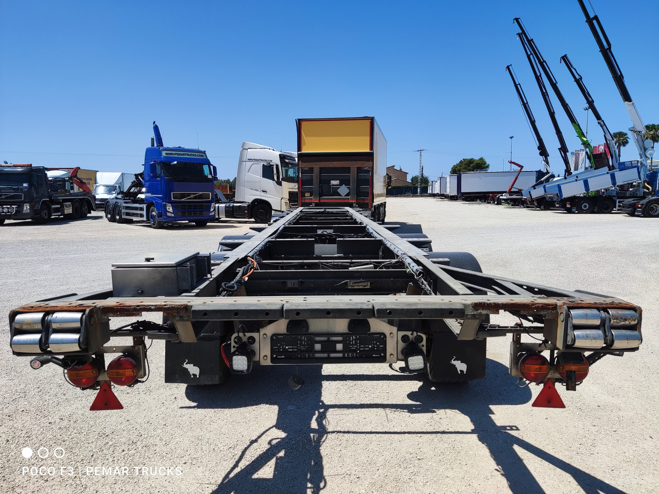 SCHMITZ CARGOBULL KO36 CHASIS MEGATRAILER 4 ejes - Važiuoklės priekaba: foto 5 SCHMITZ CARGOBULL KO36 CHASIS MEGATRAILER 4 ejes - Važiuoklės priekaba: foto 5