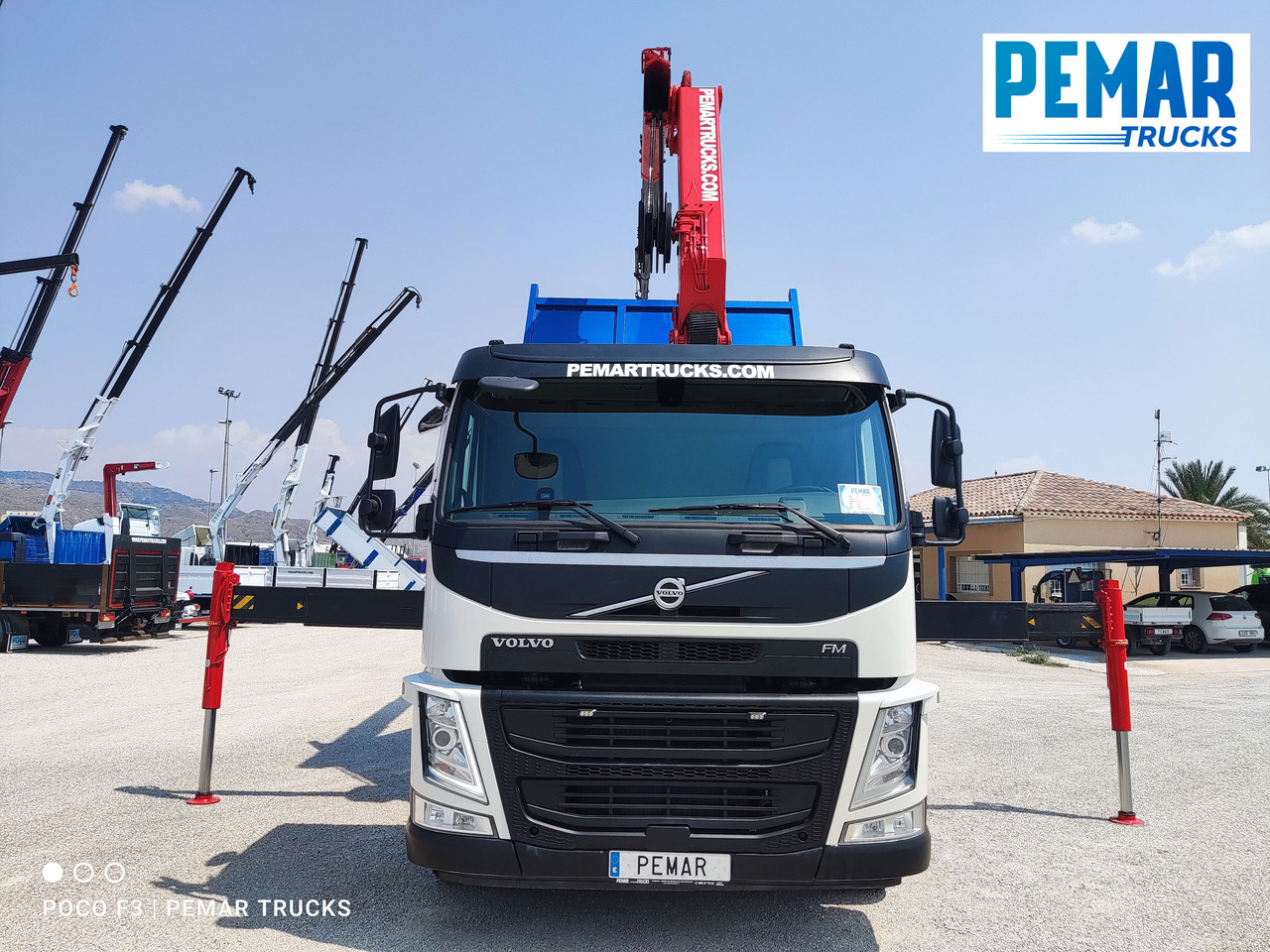 VOLVO FM 330 GRÚA BASCULANTE EURO 6 - Sunkvežimis, Sunkvežimis su kranu: foto 2 VOLVO FM 330 GRÚA BASCULANTE EURO 6 - Sunkvežimis, Sunkvežimis su kranu: foto 2
