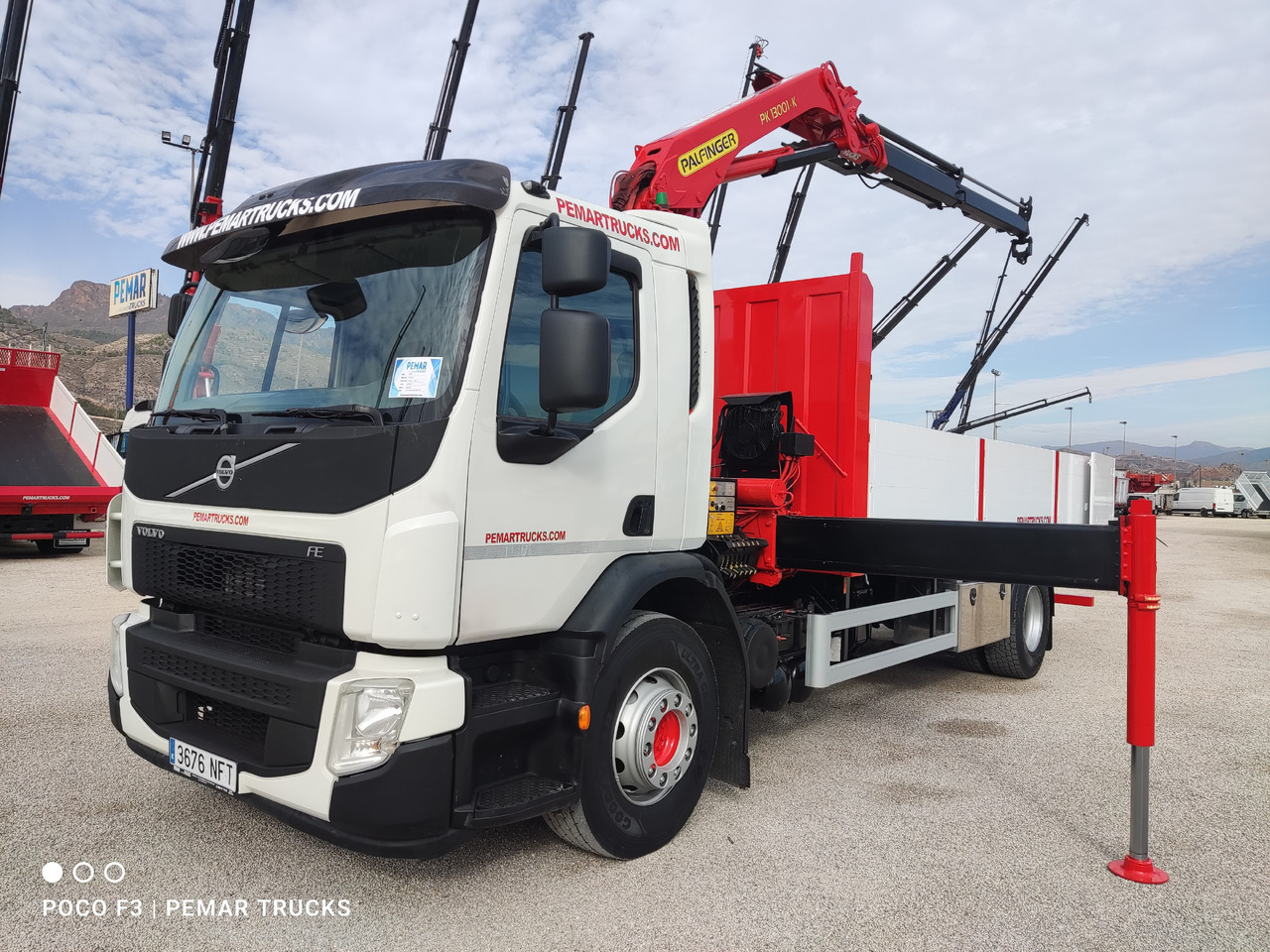 VOLVO FE 280 GRUA CAJA FIJA 18T EURO 6 - Sunkvežimis su kranu: foto 1 VOLVO FE 280 GRUA CAJA FIJA 18T EURO 6 - Sunkvežimis su kranu: foto 1