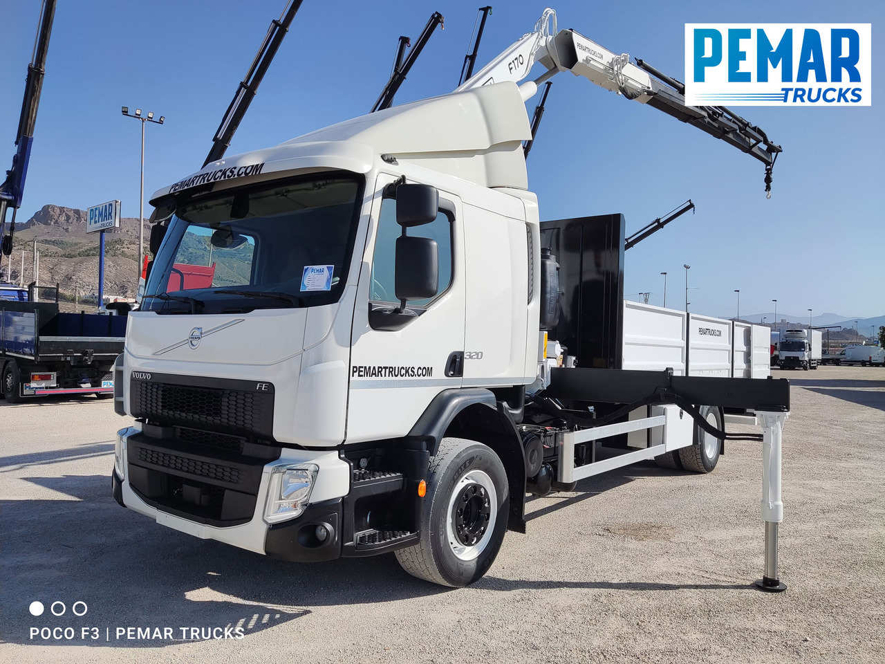 VOLVO FE 320 GRUA CAJA FIJA 18T EURO 6 - Sunkvežimis su kranu: foto 1 VOLVO FE 320 GRUA CAJA FIJA 18T EURO 6 - Sunkvežimis su kranu: foto 1