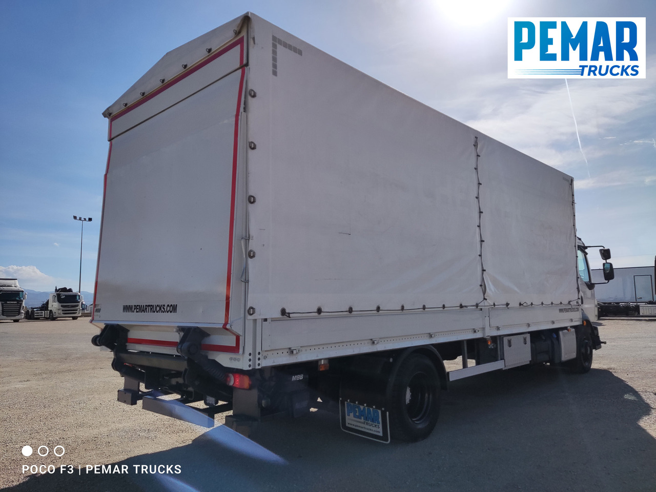 VOLVO FL 250 SEMITAUTLINER 16T - Tentinis sunkvežimis: foto 5 VOLVO FL 250 SEMITAUTLINER 16T - Tentinis sunkvežimis: foto 5