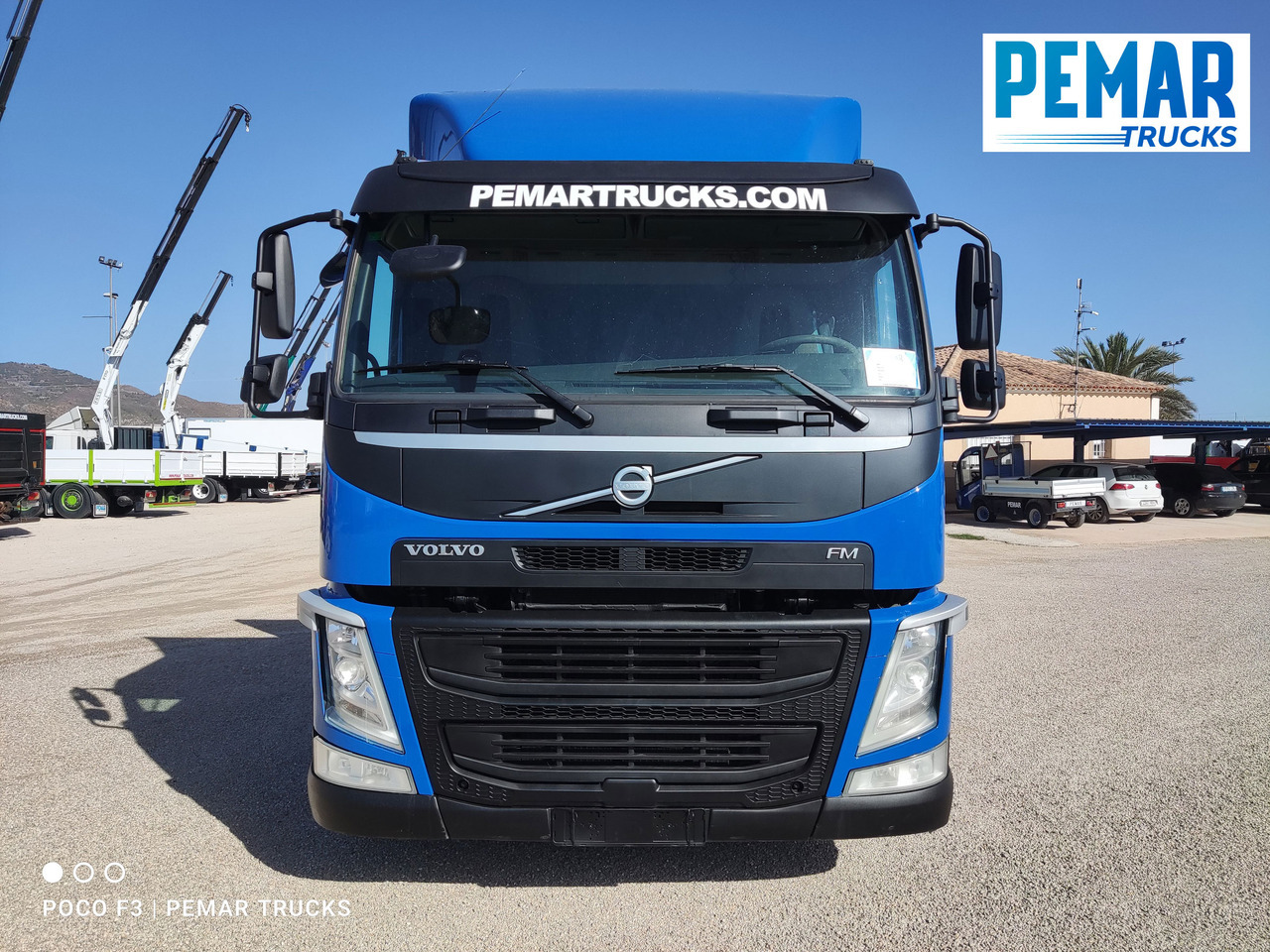 VOLVO FM 450 6X2 GRUA CAJA FIJA EURO 6 - Platforminis/ Bortinis sunkvežimis, Sunkvežimis su kranu: foto 3 VOLVO FM 450 6X2 GRUA CAJA FIJA EURO 6 - Platforminis/ Bortinis sunkvežimis, Sunkvežimis su kranu: foto 3