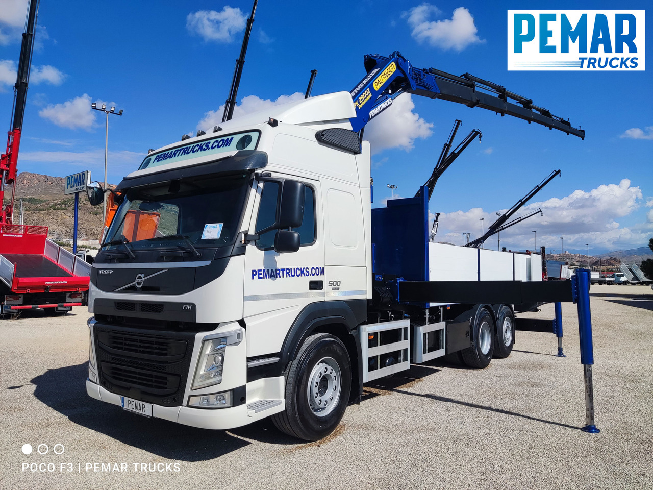 VOLVO FM 500 6X2 GRUA CAJA FIJA - Sunkvežimis su kranu: foto 1 VOLVO FM 500 6X2 GRUA CAJA FIJA - Sunkvežimis su kranu: foto 1