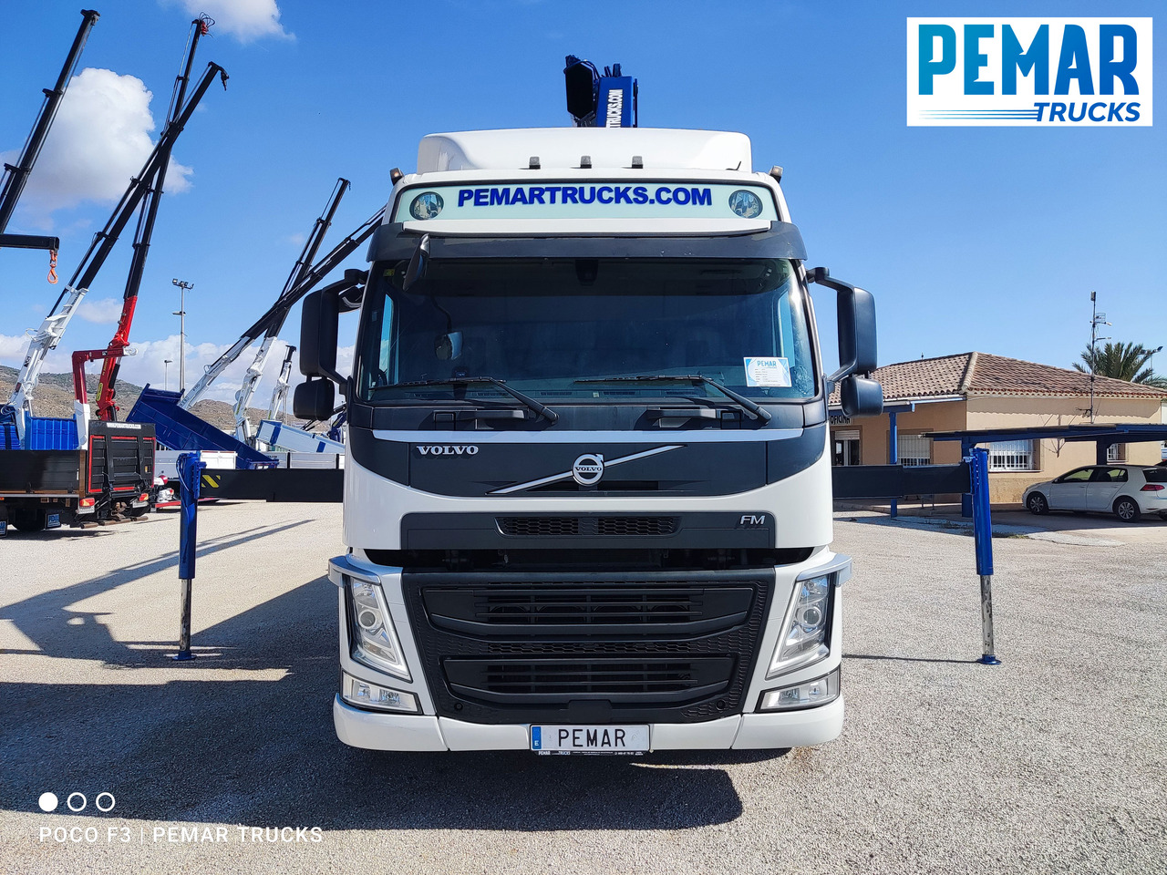 VOLVO FM 500 6X2 GRUA CAJA FIJA - Sunkvežimis su kranu: foto 2 VOLVO FM 500 6X2 GRUA CAJA FIJA - Sunkvežimis su kranu: foto 2