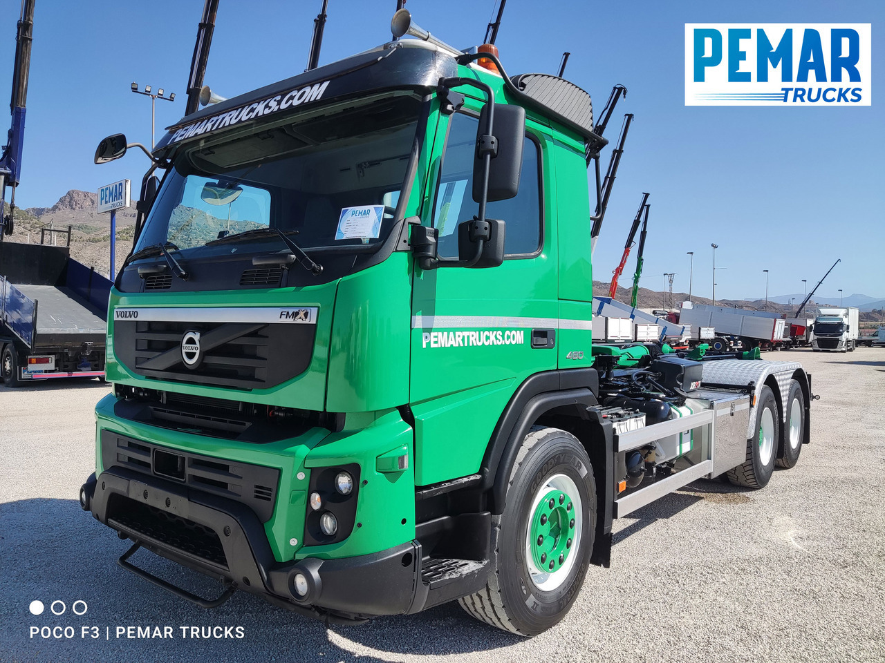 VOLVO FMX 460 6X4 MULTILIFT 21T EURO 5 - Hook-lift sunkvežimis: foto 2 VOLVO FMX 460 6X4 MULTILIFT 21T EURO 5 - Hook-lift sunkvežimis: foto 2