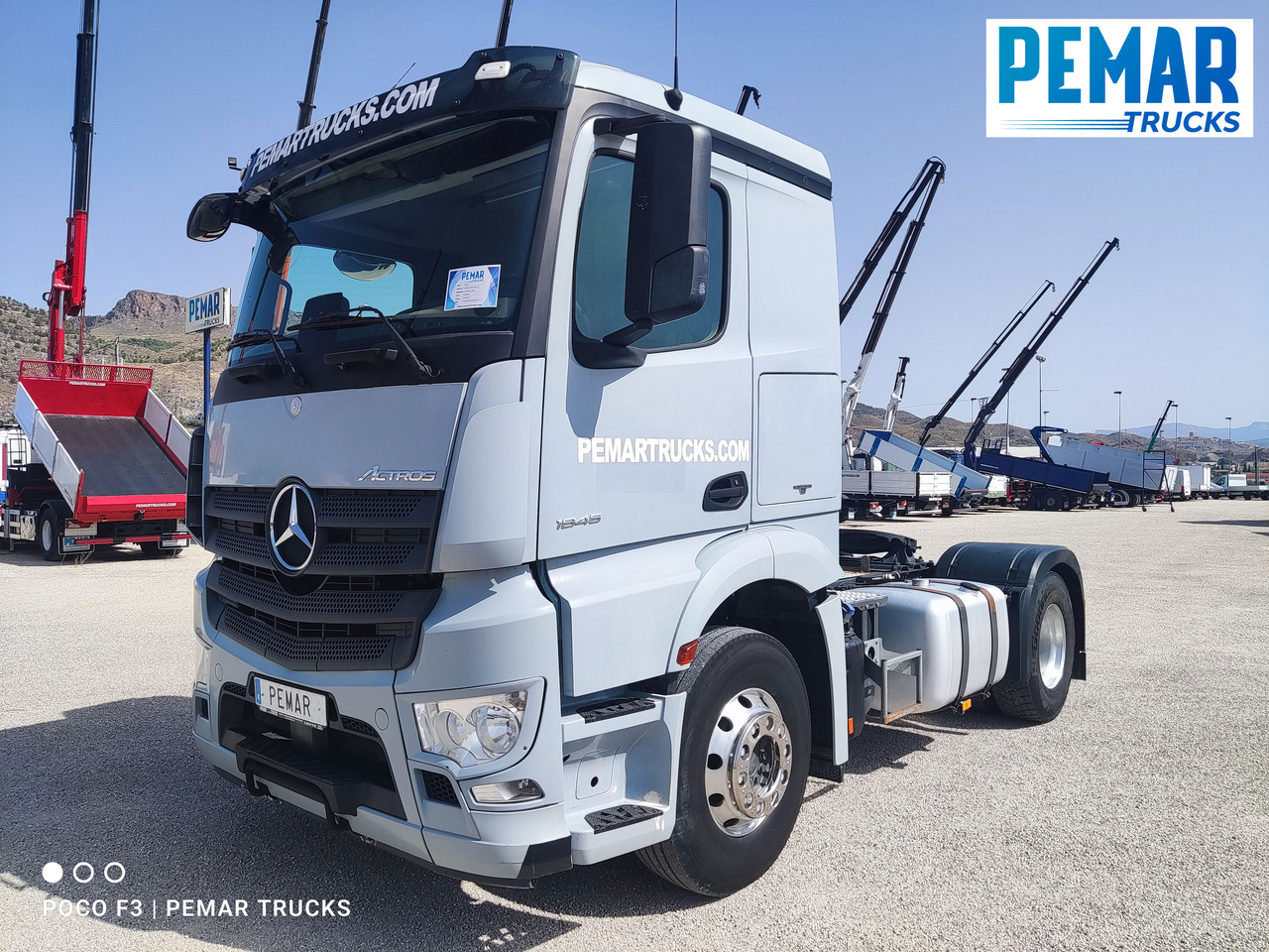 MERCEDES-BENZ ACTROS 1845 TRACTORA EQUIPO HIDRAULICO - Vilkikas: foto 1 MERCEDES-BENZ ACTROS 1845 TRACTORA EQUIPO HIDRAULICO - Vilkikas: foto 1