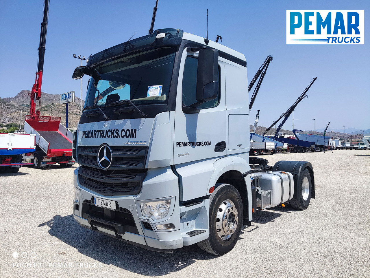 MERCEDES-BENZ ACTROS 1845 TRACTORA EQUIPO HIDRAULICO - Vilkikas: foto 1 MERCEDES-BENZ ACTROS 1845 TRACTORA EQUIPO HIDRAULICO - Vilkikas: foto 1