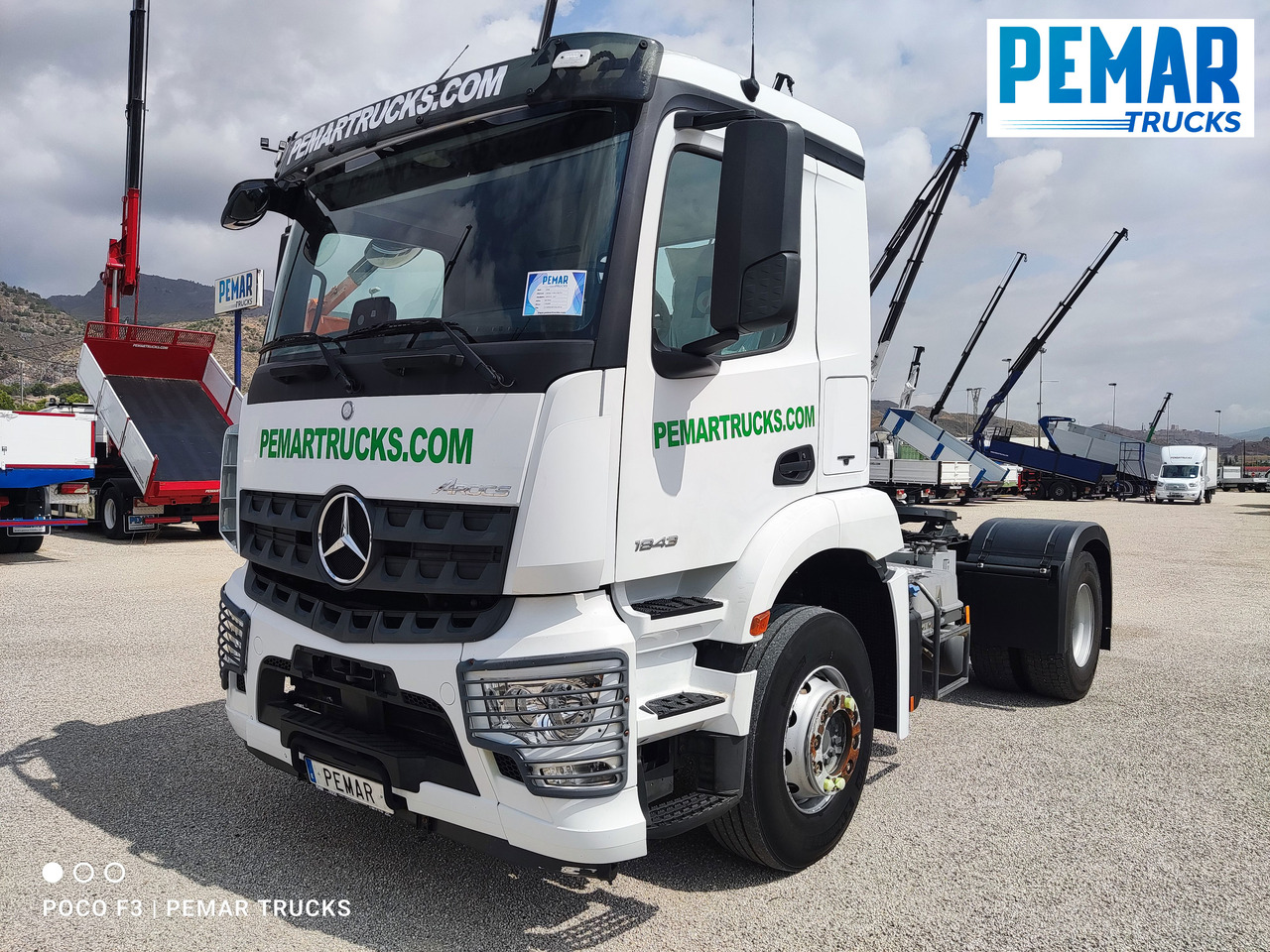 MERCEDES-BENZ AROCS 1843 TRACTORA EQUIPO HIDRAULICO - Vilkikas: foto 1 MERCEDES-BENZ AROCS 1843 TRACTORA EQUIPO HIDRAULICO - Vilkikas: foto 1