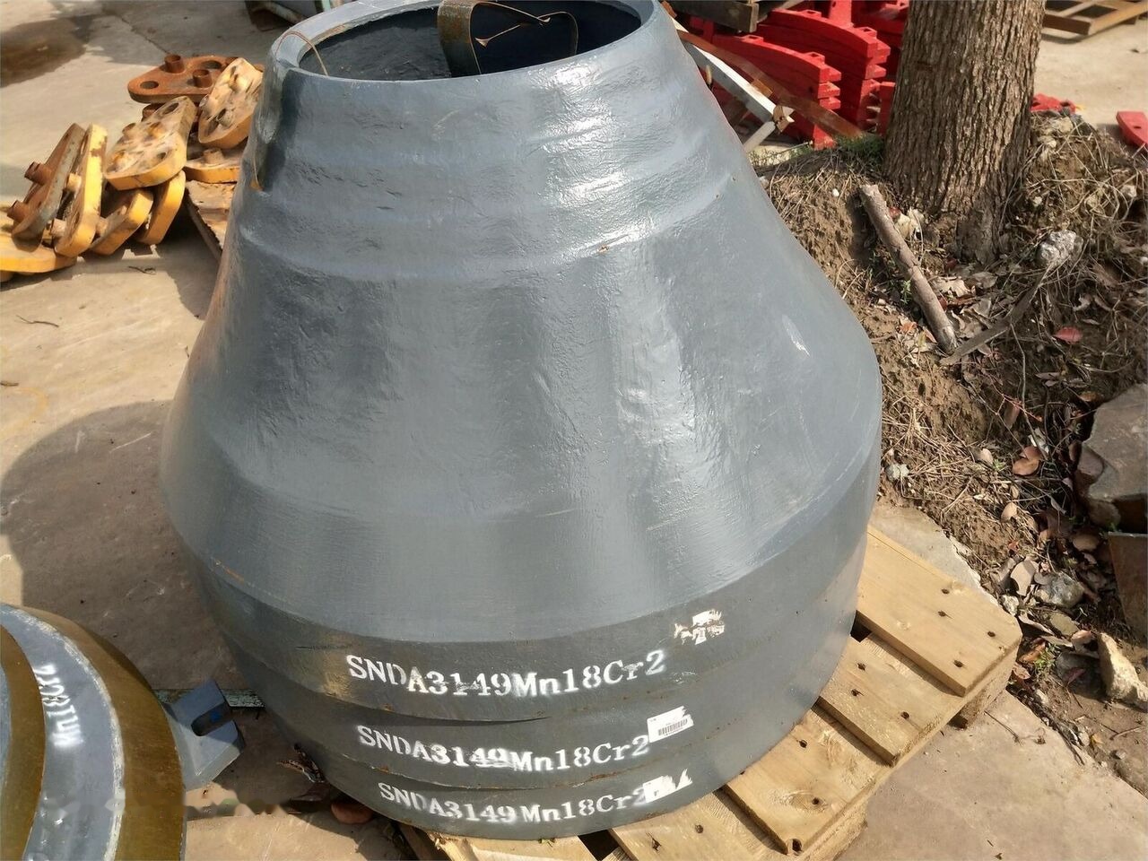 BOWL/CONCAVE/MANTLE/SPARE PARTS KINGLINK for Sandvik crushing plant - Atsarginės dalys: foto 5 BOWL/CONCAVE/MANTLE/SPARE PARTS KINGLINK for Sandvik crushing plant - Atsarginės dalys: foto 5