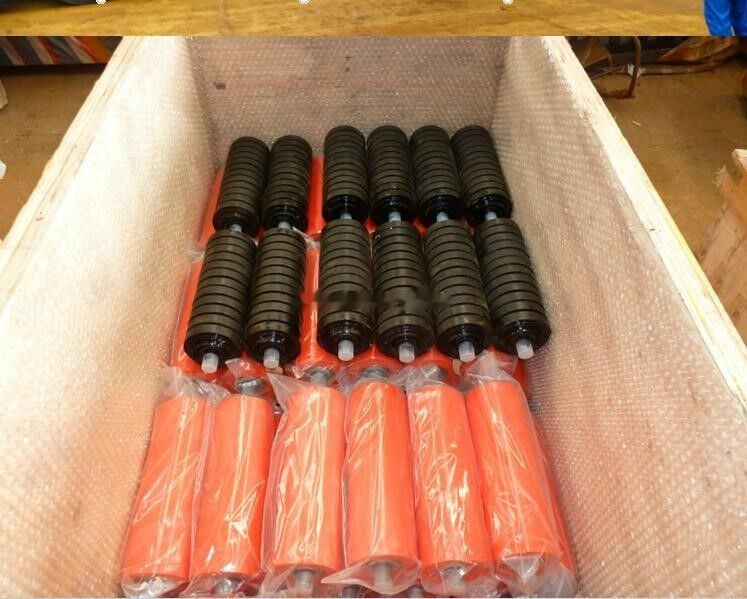 Carrying Roller / Idle Roller for Belt Conveyor Kinglink for KINGLINK B1000 chain conveyor - Atsarginės dalys: foto 1 Carrying Roller / Idle Roller for Belt Conveyor Kinglink for KINGLINK B1000 chain conveyor - Atsarginės dalys: foto 1