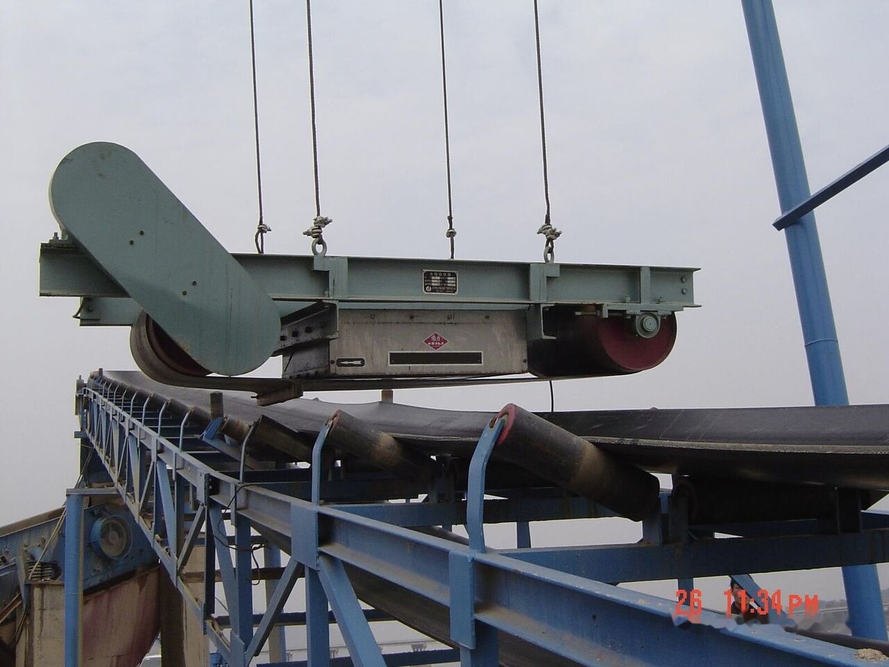 Kinglink B800 Magnetic Separator for remove iron and steels - Juostinis transporteris: foto 3 Kinglink B800 Magnetic Separator for remove iron and steels - Juostinis transporteris: foto 3