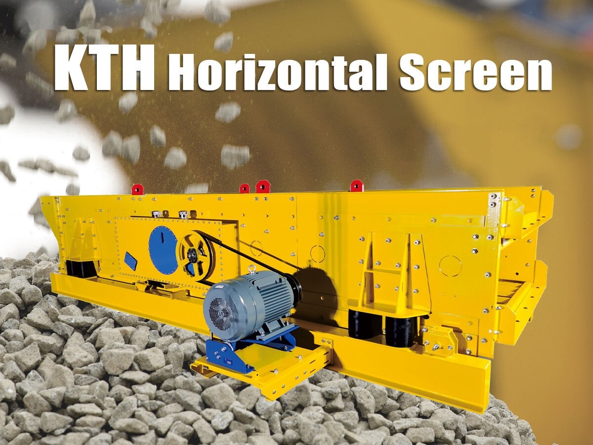 Kinglink KTH Horizontal Vibrating Screen | Triple Shafts - Sijotuvas: foto 1 Kinglink KTH Horizontal Vibrating Screen | Triple Shafts - Sijotuvas: foto 1