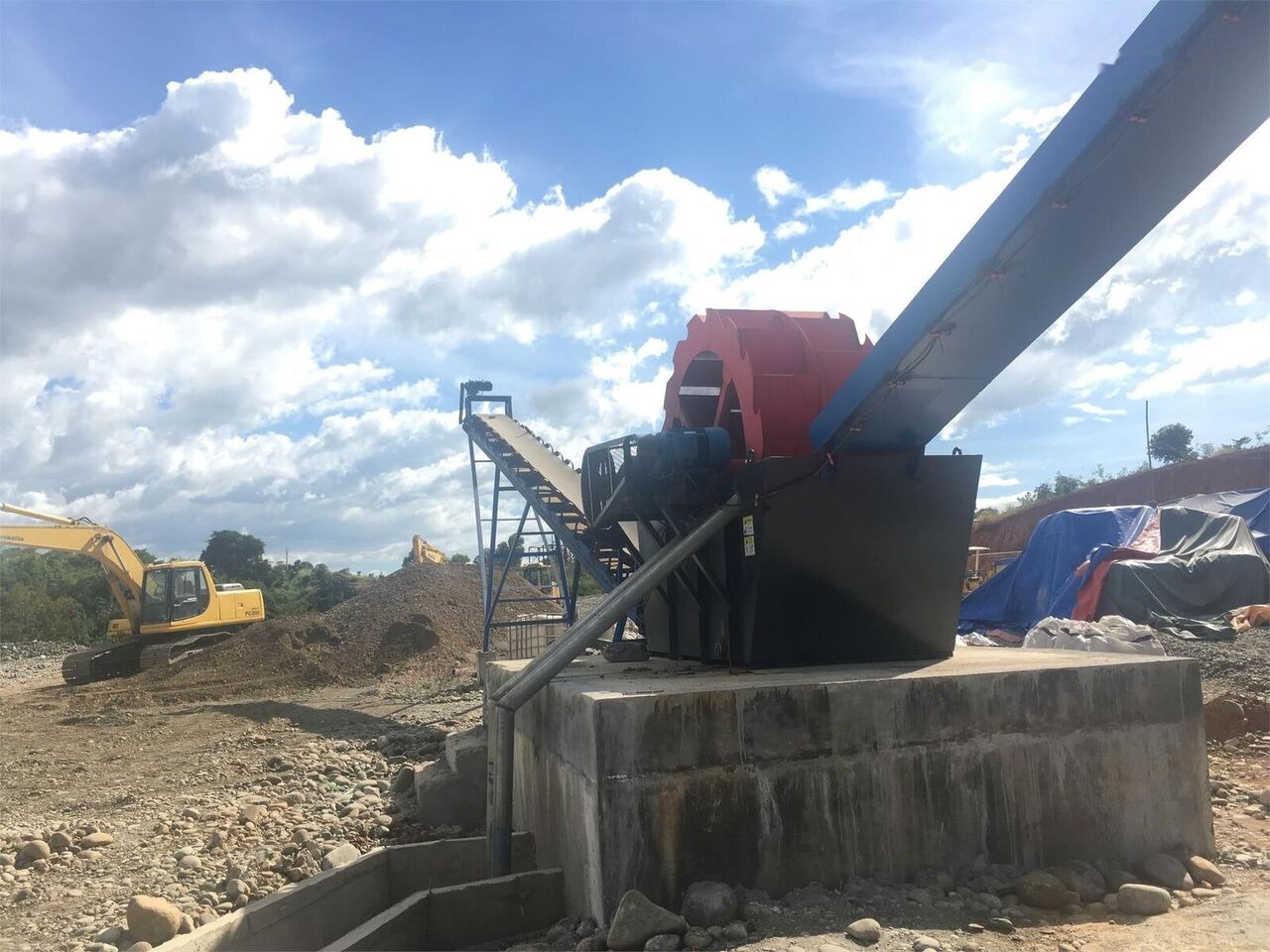 Kinglink XSD2610 Wheeled Bucket Sand Washer - Sijotuvas: foto 1 Kinglink XSD2610 Wheeled Bucket Sand Washer - Sijotuvas: foto 1