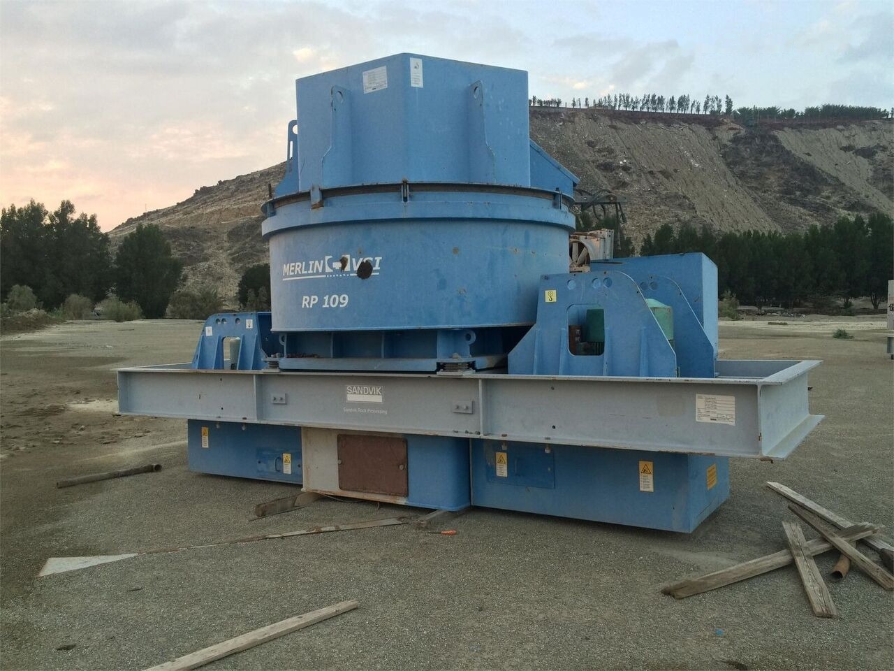 Sandvik RP109 VSI Crushing Equipment - Žandikaulio trupintuvas: foto 1 Sandvik RP109 VSI Crushing Equipment - Žandikaulio trupintuvas: foto 1