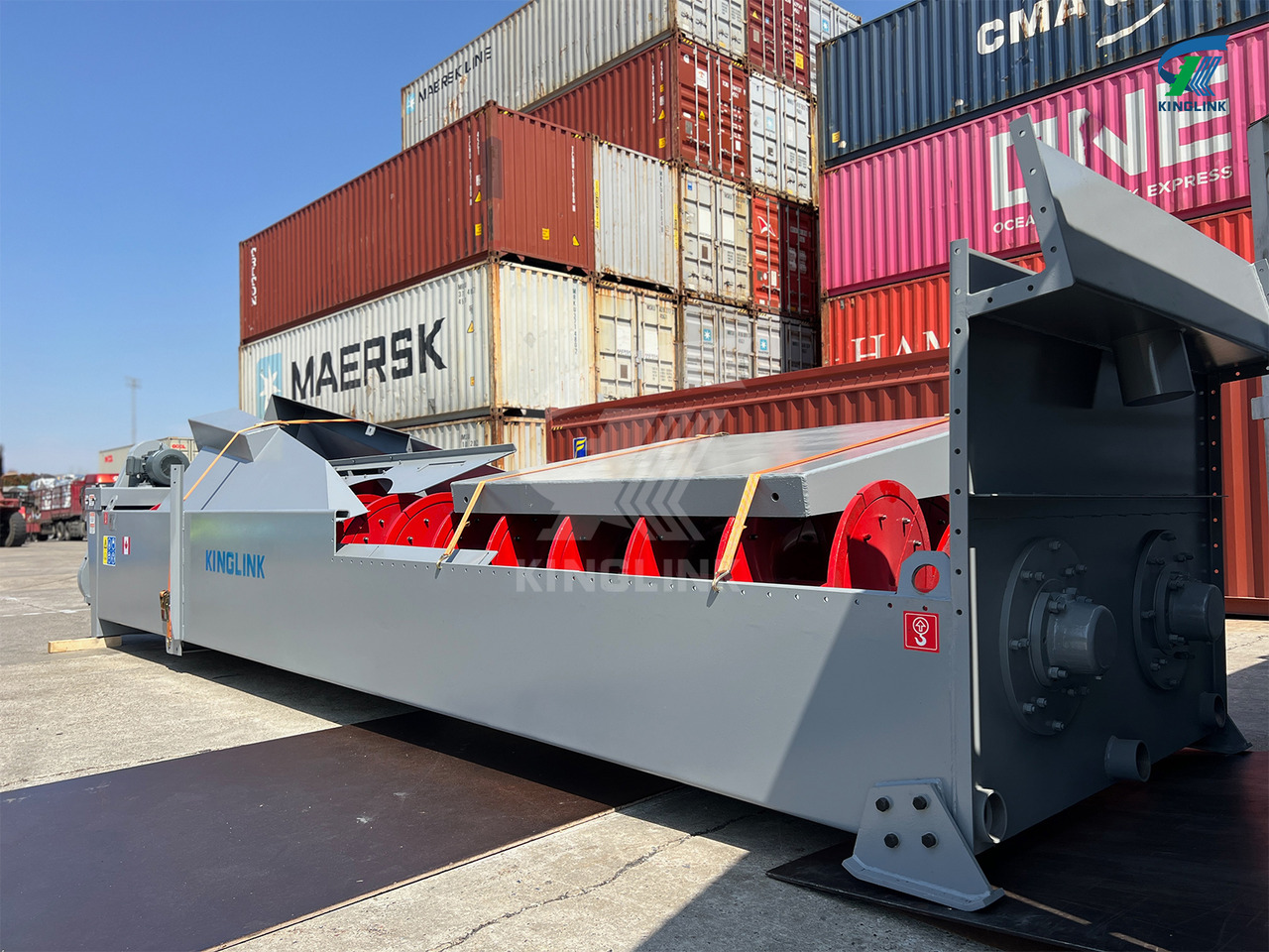 KINGLINK Sandscrew 36'' x 25' | Fine Material Washer | Sand Screw in Canada - Statybinė technika: foto 4 KINGLINK Sandscrew 36'' x 25' | Fine Material Washer | Sand Screw in Canada - Statybinė technika: foto 4