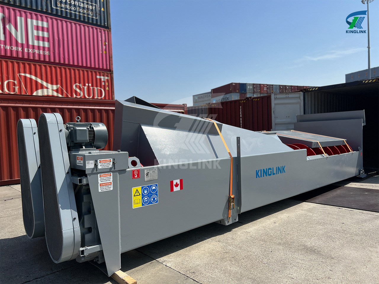 KINGLINK Sandscrew 36'' x 25' | Fine Material Washer | Sand Screw in Canada - Statybinė technika: foto 3 KINGLINK Sandscrew 36'' x 25' | Fine Material Washer | Sand Screw in Canada - Statybinė technika: foto 3