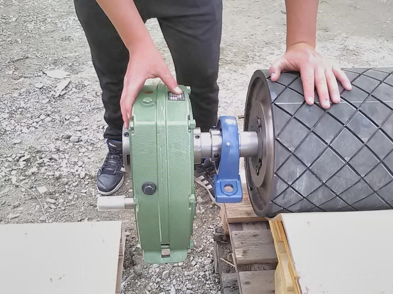 For KINGLINK B1200 belt conveyor - Variklis ir dalys: foto 1 For KINGLINK B1200 belt conveyor - Variklis ir dalys: foto 1