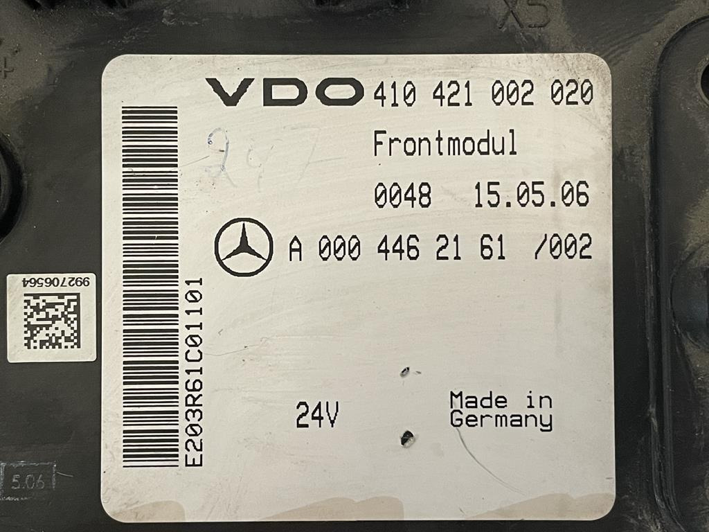 MERCEDES-BENZ ACTROS MP2 FRONTMODUL - A 000 446 2161 - Valdymo blokas - Sunkvežimis: foto 2 MERCEDES-BENZ ACTROS MP2 FRONTMODUL - A 000 446 2161 - Valdymo blokas - Sunkvežimis: foto 2
