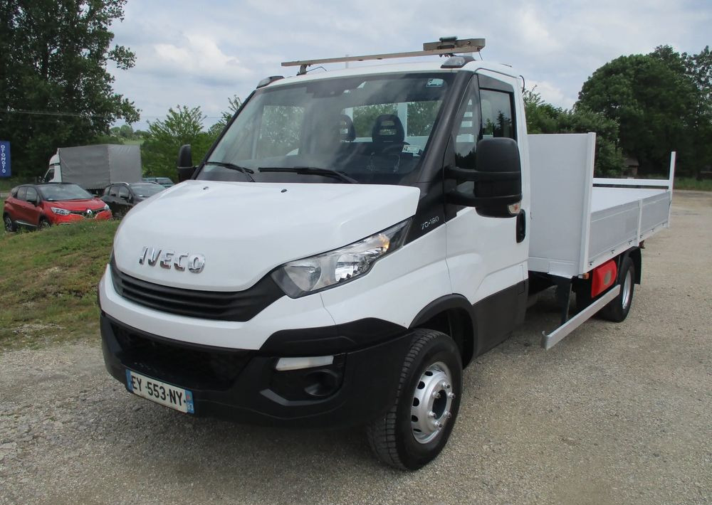 Iveco Daily 3.0 na bliźniaku 70C18 skrzynia, laweta, rama, HDS, 70-180 kiper - Platforminis/ Bortinis sunkvežimis: foto 1 Iveco Daily 3.0 na bliźniaku 70C18 skrzynia, laweta, rama, HDS, 70-180 kiper - Platforminis/ Bortinis sunkvežimis: foto 1