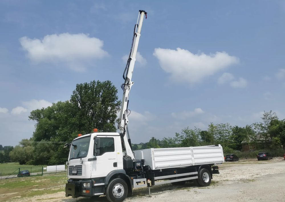 MAN TGM 15.240 Żuraw HDS HIAB + kiper wywrotka + Płyta czołowa Mały przebieg Klima - Savivartis sunkvežimis: foto 5 MAN TGM 15.240 Żuraw HDS HIAB + kiper wywrotka + Płyta czołowa Mały przebieg Klima - Savivartis sunkvežimis: foto 5