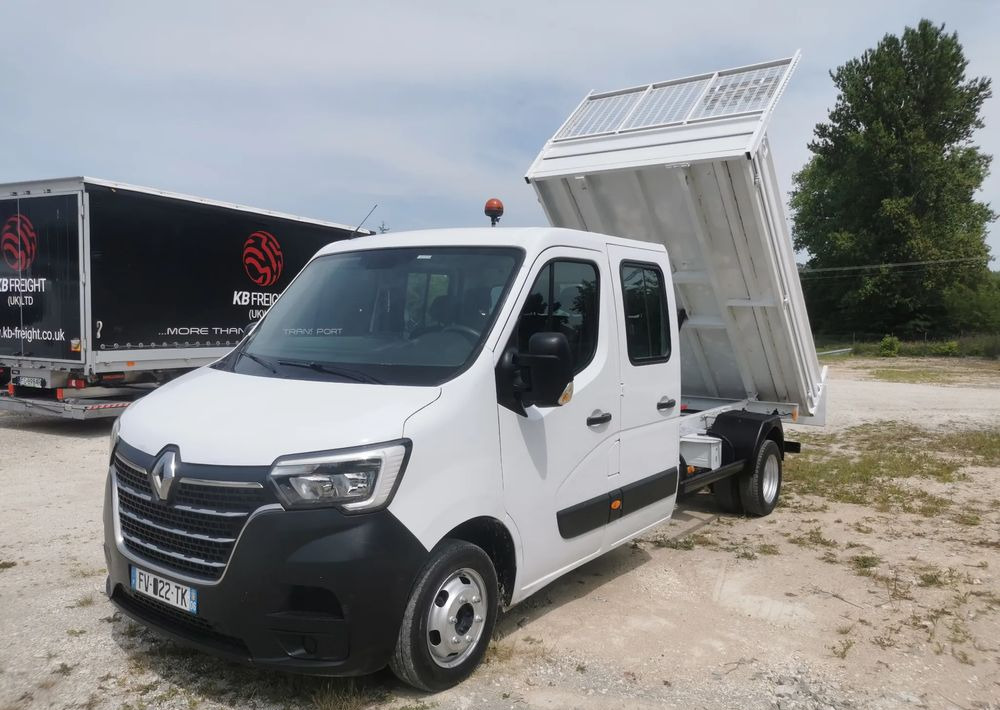 Renault Master 2.3dCi-130KM Brygadówka wywrotka 48.800km przebieg kiper doka Dubel klimatyzacja - Mažas savivartis: foto 1 Renault Master 2.3dCi-130KM Brygadówka wywrotka 48.800km przebieg kiper doka Dubel klimatyzacja - Mažas savivartis: foto 1