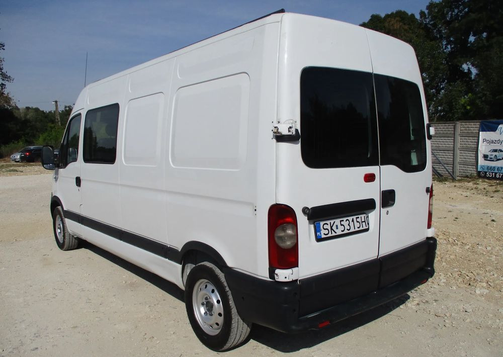Renault Master L2H2 doka 6-osobowy Dubel 2.5dCi Brygadówka - Krovininis mikroautobusas: foto 5 Renault Master L2H2 doka 6-osobowy Dubel 2.5dCi Brygadówka - Krovininis mikroautobusas: foto 5