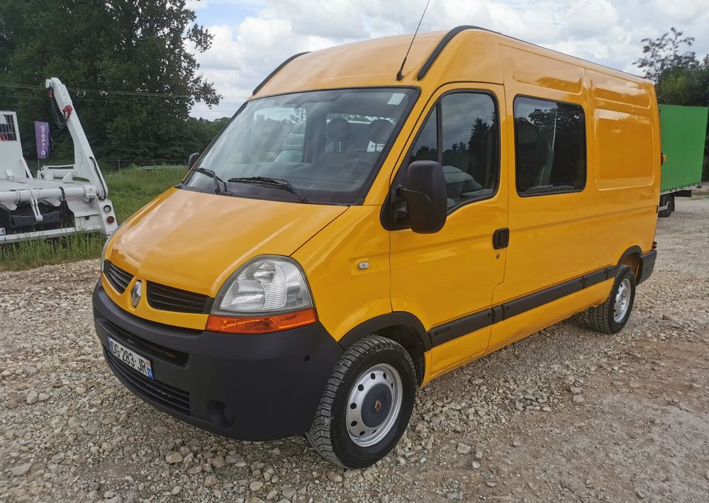 Renault Master L2H2 doka 7-osobowy Dubel 120dCi Brygadówka - Krovininis mikroautobusas: foto 1 Renault Master L2H2 doka 7-osobowy Dubel 120dCi Brygadówka - Krovininis mikroautobusas: foto 1