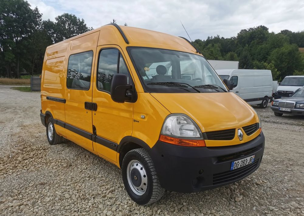 Renault Master L2H2 doka 7-osobowy Dubel 120dCi Brygadówka - Krovininis mikroautobusas: foto 1 Renault Master L2H2 doka 7-osobowy Dubel 120dCi Brygadówka - Krovininis mikroautobusas: foto 1