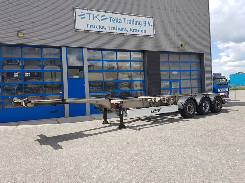 Fliegl SDS 380 MULTI BPW Disc Lift axle - Konteineris-vežimus/ Sukeisti kūną puspriekabė: foto 1 Fliegl SDS 380 MULTI BPW Disc Lift axle - Konteineris-vežimus/ Sukeisti kūną puspriekabė: foto 1