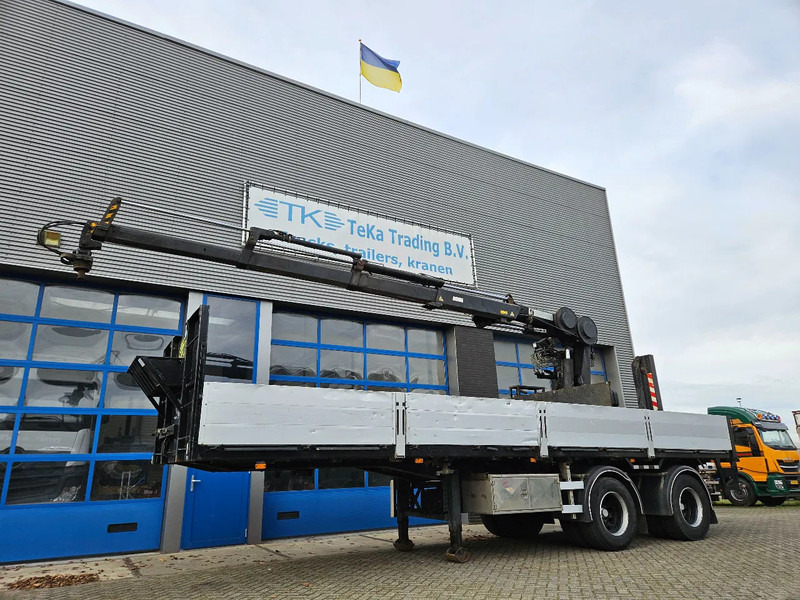 Floor Flo-17-20k1 HIAB R165 F3 Kooiaap Apk 2026 - Platforminė/ Bortinė puspriekabė: foto 1 Floor Flo-17-20k1 HIAB R165 F3 Kooiaap Apk 2026 - Platforminė/ Bortinė puspriekabė: foto 1